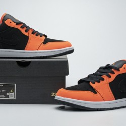 Air Jordan 1 Low "Black Turf Orange" Black Orange CK3022-008 36-45