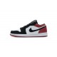 Air Jordan 1 Low Black Toe Black White Red 553558-116 Shoes