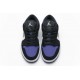 Air Jordan 1 Low "Court Purple" Black Purple 553558-125