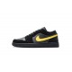 Air Jordan 1 Low "Black University Gold" Black Gold 553558-071