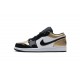 Air Jordan 1 Low "Gold Toe" Black White Gold CQ9447-700