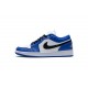 Air Jordan 1 Low "Hyper Royal" Blue White 553558-401