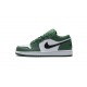 Air Jordan 1 Low "Pine Green" White Green 553558-301