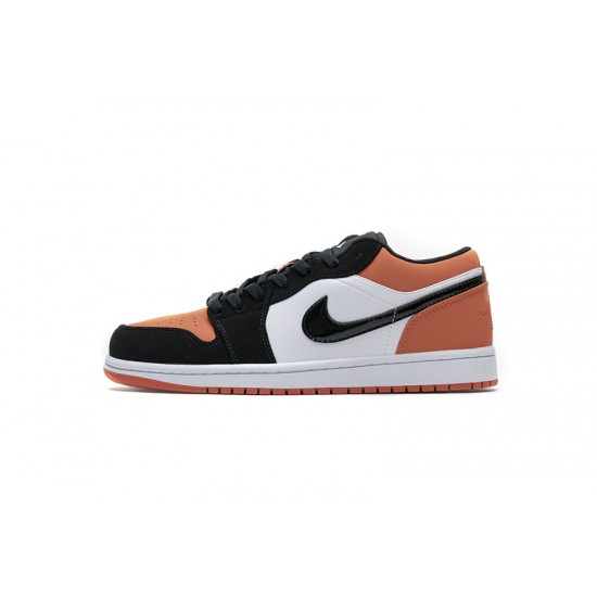 Air Jordan 1 Low "Shattered Backboard" Black Orange 553558-128