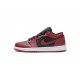 Air Jordan 1 Low "Varsity Red" Black Red 553558-606