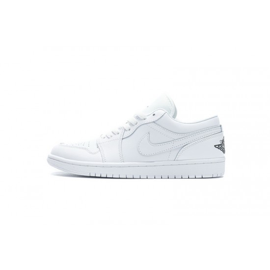 Air Jordan 1 Low White Black 553560-101 36-45