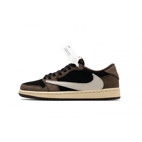 Travis Scott x Air Jordan 1 Low OG SP-T "Mocha" Brown Black CQ4277-001