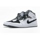 Air Jordan 1 Mid "Alternate Think" White Black Silver 554724-121