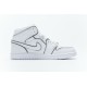Air Jordan 1 Mid Iridescent Outline White Black CK6587-100 36-46 Shoes