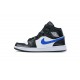 Air Jordan 1 Mid "Astronomy Blue" Black Blue White 554724-084 36-46