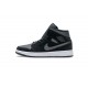 Air Jordan 1 Mid GS "Nylon Black Grey" White Black Grey 852542-012