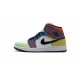 Air Jordan 1 Mid SE "Lightbulb" Multicolor Purple Blue CW1140-100