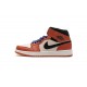 Air Jordan 1 Mid SE "Team Orange" Orange White 852542-800