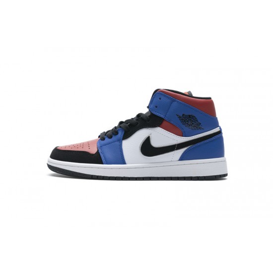 Air Jordan 1 Mid "TOP 3" Blue Red 554724-124