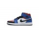 Air Jordan 1 Mid "TOP 3" Blue Red 554724-124