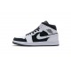 Air Jordan 1 Mid "Tuxedo" White Black 554724-113