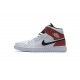 Air Jordan 1 Mid "White Black Gym Red" White Red 554724-116