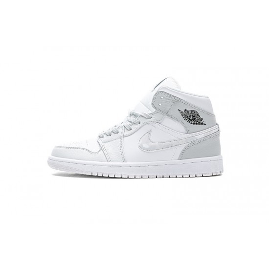 Air Jordan 1 Mid "White Camo" White Grey DC9035-100