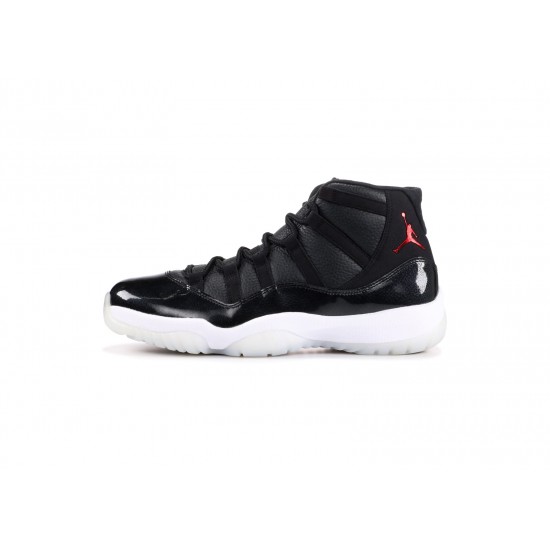 Air Jordan 11 72-10 Black White 378037-002 Shoes