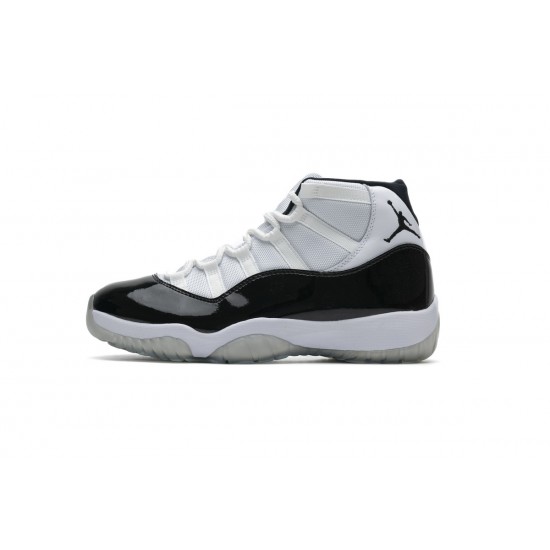 Air Jordan 11 High Concord White Black 378037-100 Shoes