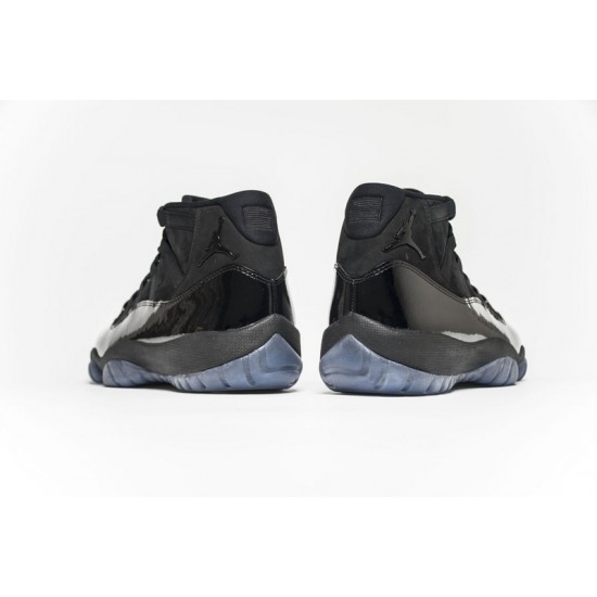 Air Jordan 11 Cap and Gown Black 378037-005 Shoes