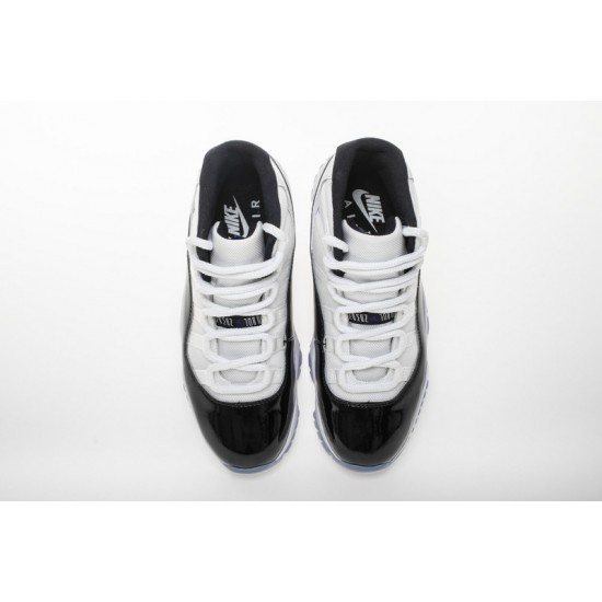 Air Jordan 11 High Concord White Black 378037-100 Shoes