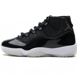 Air Jordan 11 "25th Anniversary" Black Silver Eyelets CT8012-011 40-47