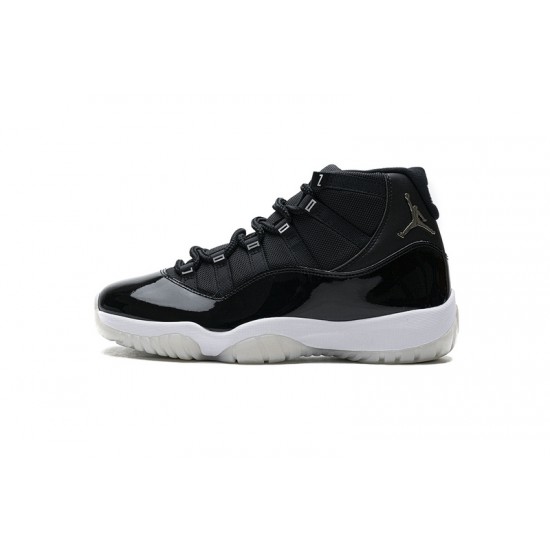 Air Jordan 11 "25th Anniversary" Black Silver Eyelets CT8012-011 40-47