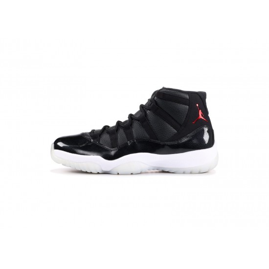 Air Jordan 11 "72-10" Black White 378037-002