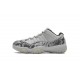 Air Jordan 11 Low "Light Bone" Grey Black CD6846-002