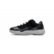 Air Jordan 11 Retro Low "Barons" Black White 528895-010