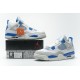 Air Jordan 4 Military Blue White Blue 308497-105 40-46 Shoes