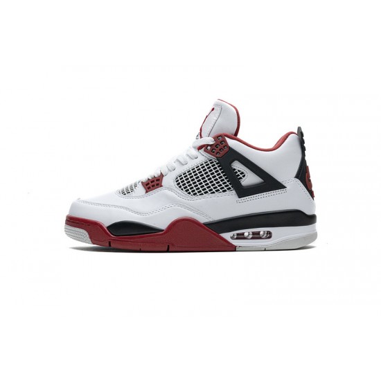 Air Jordan 4 "Fire Red" White Red DC7770-160