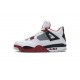 Air Jordan 4 "Fire Red" White Red DC7770-160