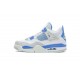 Air Jordan 4 "Military Blue" White Blue 308497-105 40-46