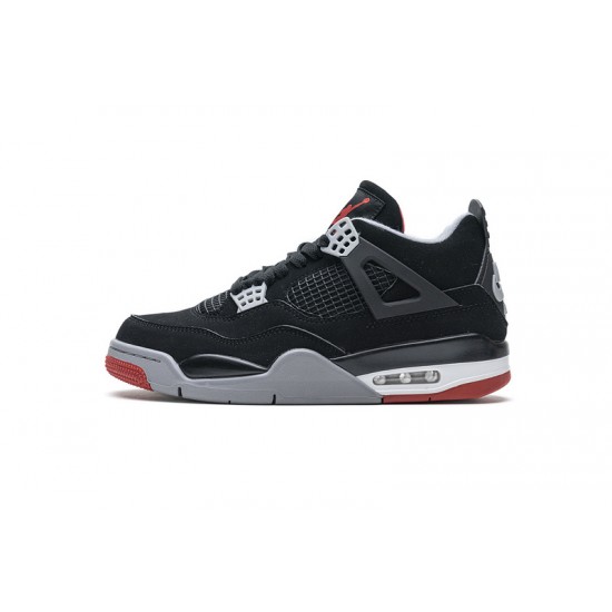 Air Jordan 4 Retro "Bred" Black Red 308497-060