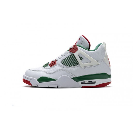 Air Jordan 4 Retro "Do The Right Thing" White Green Red AQ3816-063