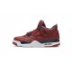 Air Jordan 4 Retro "FIBA Gym Red" Red Black CI1184-617