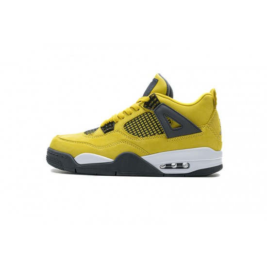 Air Jordan 4 Retro LS "Lightning" Yellow Grey 314254-702 40-46