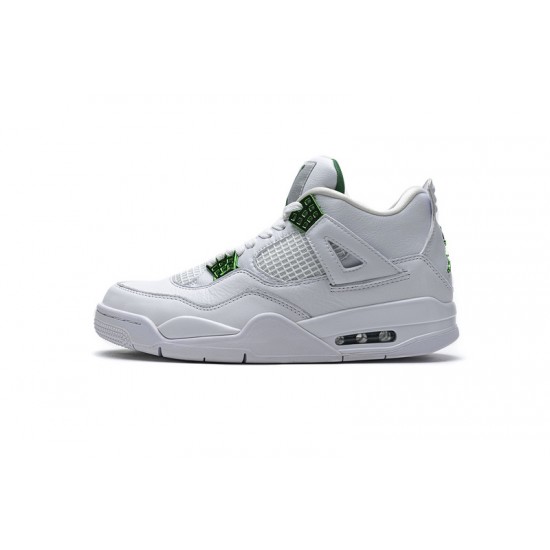 Air Jordan 4 Retro "Metallic Green" White Green CT8527-113