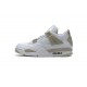 Air Jordan 4 Retro "Sand Linen" White Gold 487724-118