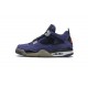 Travis Scott x Air Jordan 4 Retro "Purple Suede" Purple Black AJ4-766302