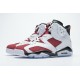 Air Jordan 6 Carmine White Red CT8529-106 40-47 Shoes