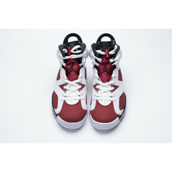 Air Jordan 6 "Carmine" White Red CT8529-106 40-47