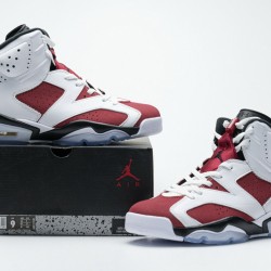 Air Jordan 6 "Carmine" White Red CT8529-106 40-47