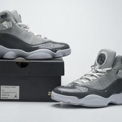 Air Jordan 6 Rings BG "Cool Grey" Grey White 322992-015 40-45