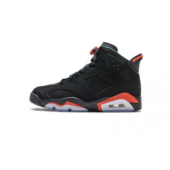 Air Jordan 6 "Black Infrared" Black Red 384664-060