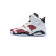 Air Jordan 6 "Carmine" White Red CT8529-106 40-47