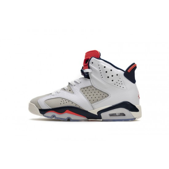 Air Jordan 6 "Tinker" White Red 384664-104