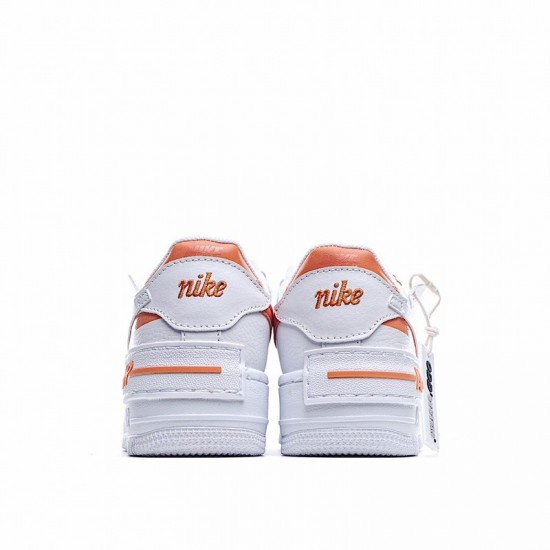 Nike Air Force 1 Shadow White Orange Cl0919-103